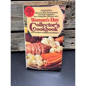 Woman's Day Collectors Cookbook 1983 Vintage Cookbook Paperback